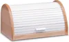 Zeller Rollbrotkasten, weiß, Buche  39x25x21 Produktbild-Vorschau 1