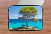 MuchoWow® Laptop Hülle 14 ZollBaum - Meer - Tropisch - Produktbild-Vorschau 5