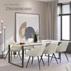 tectake® Esszimmerstuhl Marilyn gepolstert, in Cordoptik 58 Produktbild-Vorschau 7
