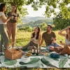 Sekey picknickdeken 200x200 cm, waterdicht, campingdeken Productafbeelding-voorbeeld 2