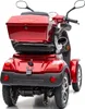 Seniorenmobil P4000, Lithium-Akku, 25 km/h, 1000 Watt, Rot Produktbild-Vorschau 5