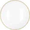 A clear, top-down view of a single charger plate. Produktbild-Vorschau