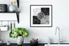 MuchoWow® Gerahmtes Poster Marmor - Schwarz - Weiß - Luxus Produktbild-Vorschau 4