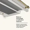 Klarstein Victoria, 60cm podomítková digestoř retro, 358 Náhled obrázku produktu 6