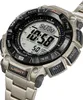 Casio Pro-trek Uhr, Silber, Titan Resin, Duplex LCD Produktbild-Vorschau 11