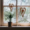 Rostikal Herz 20 cm Rost Deko Wohnzimmer Hängedeko Fenster Produktbild-Vorschau 3