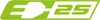 A green and white logo with the letters "E" and "25" inside a stylized shape. Náhled obrázku produktu