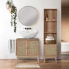 HowHomely | Waschbeckenunterschrank -  70 x 60 cm - Produktbild-Vorschau 2