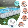 Summer Waves Frame Pool Elite Rechteck 549 x 274 x 132 cm Produktbild-Vorschau 2