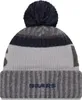 New Era NFL SIDELINE 2017 Bobble Mütze - Chicago Bears Podgląd zdjęcia produktu 2