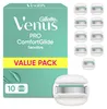 Gillette Venus Pro Comfortglide Sensitive, 10 cuchillas de Vista previa de la imagen del producto 1
