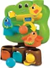 A colorful plastic toy designed for babies and toddlers, featuring a tree-like structure with balls and bird figures. Produktbild-Vorschau