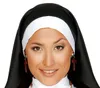 Nonne Kostüm für Damen Gr. M - L, Größe:L Produktbild-Vorschau 4
