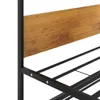 vidaXL Ausziehbett Schwarz Metall 90x200 cm -  Betten & Produktbild-Vorschau 7