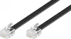 goobay cavo modulare/cavo telefonico CCA da spina RJ12 a Anteprima dell’immagine prodotto 1