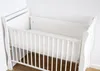 WEIß Atmungsaktiv 2 TLG. Netzstoff BETTUMRANDUNG Babybett Produktbild-Vorschau 4