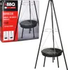 Griglia sospesa con fuoco 52 cm Acciaio nero con griglia Anteprima dell’immagine prodotto 7