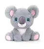 A plush koala toy sitting on a white background. Voir les images du produit
