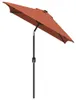 vidaXL Parasol avec mât métallique 300x200 cm Terracota Voir les images du produit 3