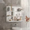 Koupelnová zrcadlová skříňka Vicco Wilbur Bílá 58.8 x 50 cm Náhled obrázku produktu 7