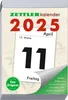 Tagesabreißkalender XXL 2025 - 9,9x14,3 cm - 1 Tag auf 1 Produktbild-Vorschau 1