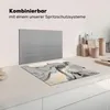 KitchenYeah© Herdabdeckplatte Marmor - Gold - Grau , Produktbild-Vorschau 3