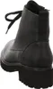 A black leather boot is shown from the back. Anteprima dell’immagine prodotto