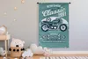 MuchoWow® Wandteppich Wandbehang Motorrad - Werkzeuge - Produktbild-Vorschau 3