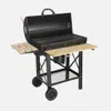 sweeek - Amerikanischer Smoker Holzkohlegrill - Schwarz Produktbild-Vorschau 2