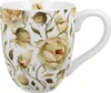 DUO FLORAL XXL Becher 1000 ml ENGLISH ROSES WHITE New Bone Produktbild-Vorschau 2