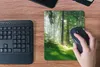 MuchoWow® Mauspad Mousepad Natur - Bäume - Wald - Grün - Produktbild-Vorschau 4