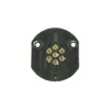 A close-up, top-down view of a 7-pin trailer socket. Produktbild-Vorschau
