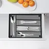 relaxdays Besteckkasten für Schubladen aus Metall Produktbild-Vorschau 2