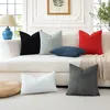 Kussensloop, corduroy, gestreept, 40x60 cm, zwart, 1 stuk Productafbeelding-voorbeeld 6
