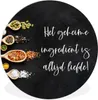 MuchoWow® Rundes Wandbild - Runde Bilder Sprüche - Küche - Produktbild-Vorschau 1