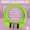 Apollo Fahrradschloss mit Zahlen für Kinder, 10x650 mm, Produktbild-Vorschau 2