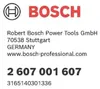 Bosch 2 607 001 607, 3 kusov, Torx, T15, Oceľ, T15, 25 mm Náhľad obrázku produktu 6