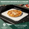 bremermann Set pierre à pizza 2 pièces avec pelle à pizza, Voir les images du produit 3