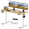 A standing desk setup with two monitors, a laptop, keyboard, mouse, and accessories. Anteprima dell’immagine prodotto
