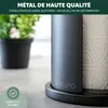 Porte-rouleau de cuisine eluno en acier inoxydable et métal Voir les images du produit 6
