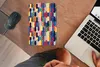 MuchoWow® Mauspad Mousepad Krawatte - Regenbogen - Muster Produktbild-Vorschau 3
