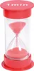 EDUPLAY 120439 Sanduhr 1 min, Ø 6,5 x 12 cm hoch, rot Produktbild-Vorschau 1