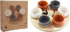 Excellent Houseware 7-teiliges Servierset, Keramik/Bambus, Produktbild-Vorschau 11