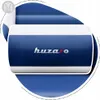 Close-up of a blue and white chair with the "huzaro" logo. Anteprima dell’immagine prodotto