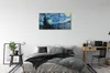 Glasbilder 140x70 Wandkunst Art starry night Produktbild-Vorschau 3