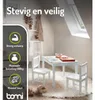 Bomi Amy Kindertafel met 2 Stoeltjes HoutWit - Massief Productafbeelding-voorbeeld 4
