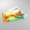 Bilder auf glas - Venedig Gondel - 120x80cm - Glasbilder - Produktbild-Vorschau 2