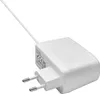 A white power adapter with a white cable and European plug pins. Náhled obrázku produktu