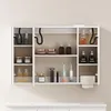 90cm Stylischer LED-Spiegelschrank, Wanderschrank – Produktbild-Vorschau 4