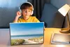 MuchoWow® Laptop Aufkleber Sticker Cover Strand - Meer - Produktbild-Vorschau 3